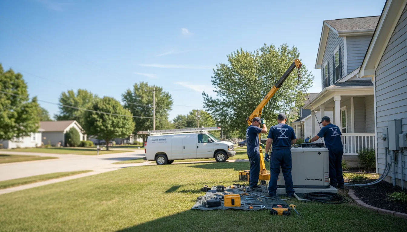 Generator Installation in Wardville, OK near me